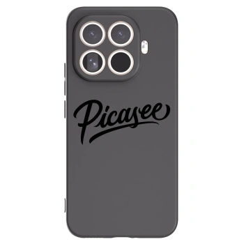Picasee Μαύρη θήκη σιλικόνης για Xiaomi 15T Pro - Picasee - old logo - black