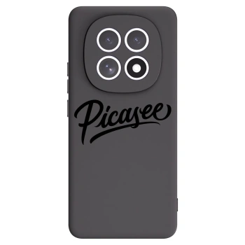 Picasee Μαύρη θήκη σιλικόνης για Xiaomi Redmi Note 15 - Picasee - old logo - black