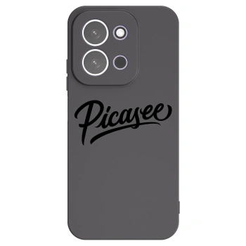 Picasee Μαύρη θήκη σιλικόνης για Xiaomi Redmi 15C 5G - Picasee - old logo - black