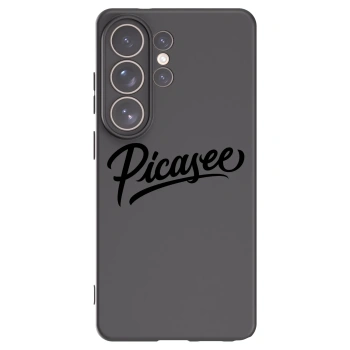 Picasee Μαύρη θήκη σιλικόνης για Samsung Galaxy S26 Ultra - Picasee - old logo - black
