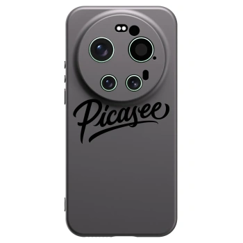 Picasee Μαύρη θήκη σιλικόνης για Xiaomi 17 Ultra - Picasee - old logo - black