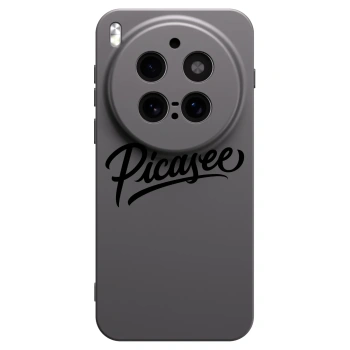 Picasee Μαύρη θήκη σιλικόνης για Vivo X300 Pro - Picasee - old logo - black