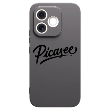 Picasee Μαύρη θήκη σιλικόνης για Honor 600 Lite - Picasee - old logo - black