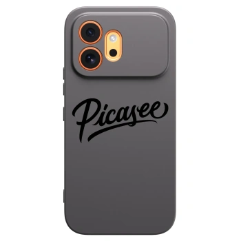 Picasee Μαύρη θήκη σιλικόνης για Honor 600 - Picasee - old logo - black