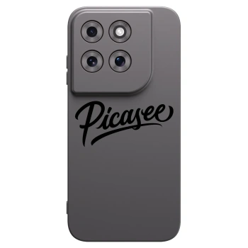 Picasee Μαύρη θήκη σιλικόνης για Motorola Moto G77 - Picasee - old logo - black