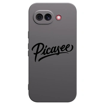 Picasee Μαύρη θήκη σιλικόνης για Google Pixel 10a - Picasee - old logo - black