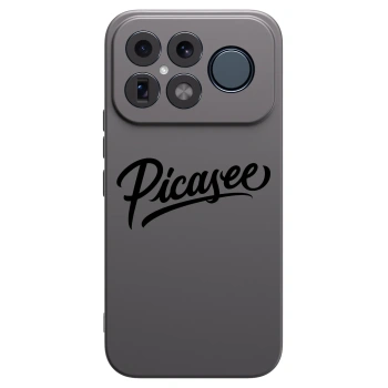 Picasee Μαύρη θήκη σιλικόνης για Xiaomi Poco F8 Ultra - Picasee - old logo - black