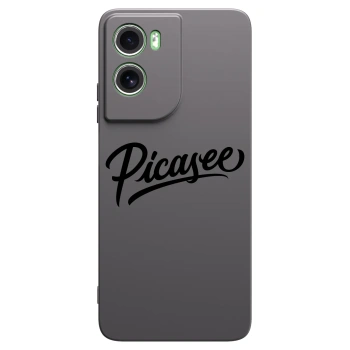 Picasee Μαύρη θήκη σιλικόνης για Motorola Moto G06 - Picasee - old logo - black