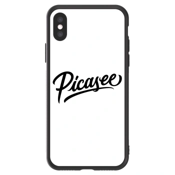 Picasee ULTIMATE CASE για Apple iPhone X/XS - Picasee - old logo - black