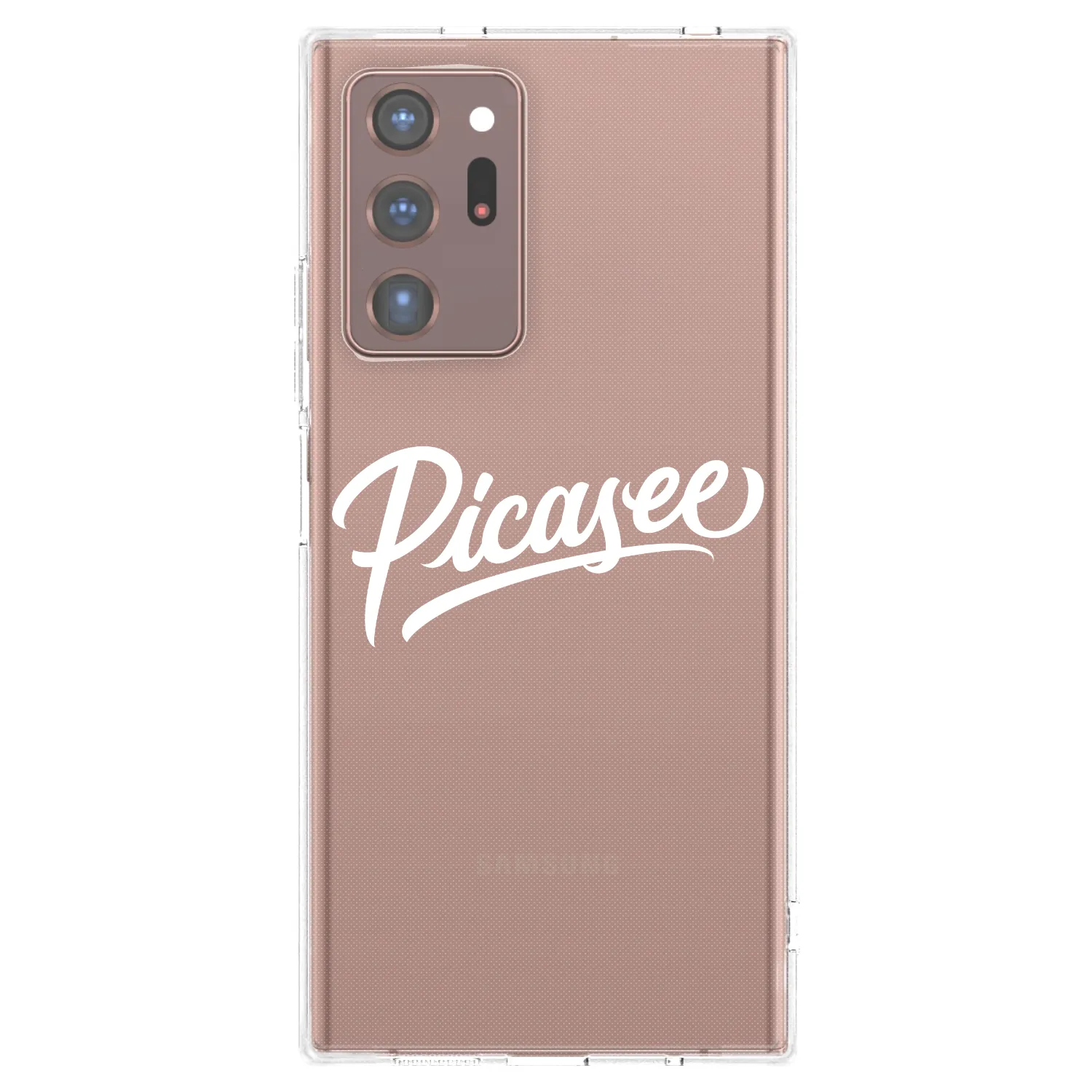 Picasee διαφανής θήκη σιλικόνης Samsung Galaxy Note 20 Ultra - Picasee - old logo - white