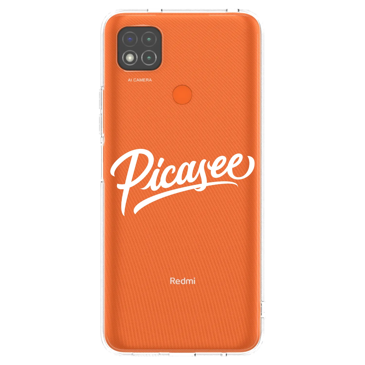 Picasee διαφανής θήκη σιλικόνης Xiaomi Redmi 9C - Picasee - old logo - white
