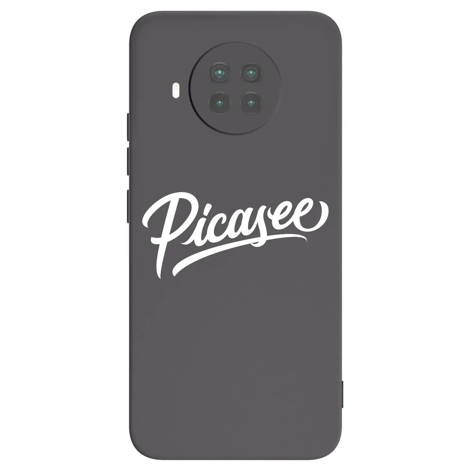 Picasee Μαύρη θήκη σιλικόνης για Xiaomi Mi 10T Lite - Picasee - old logo - white
