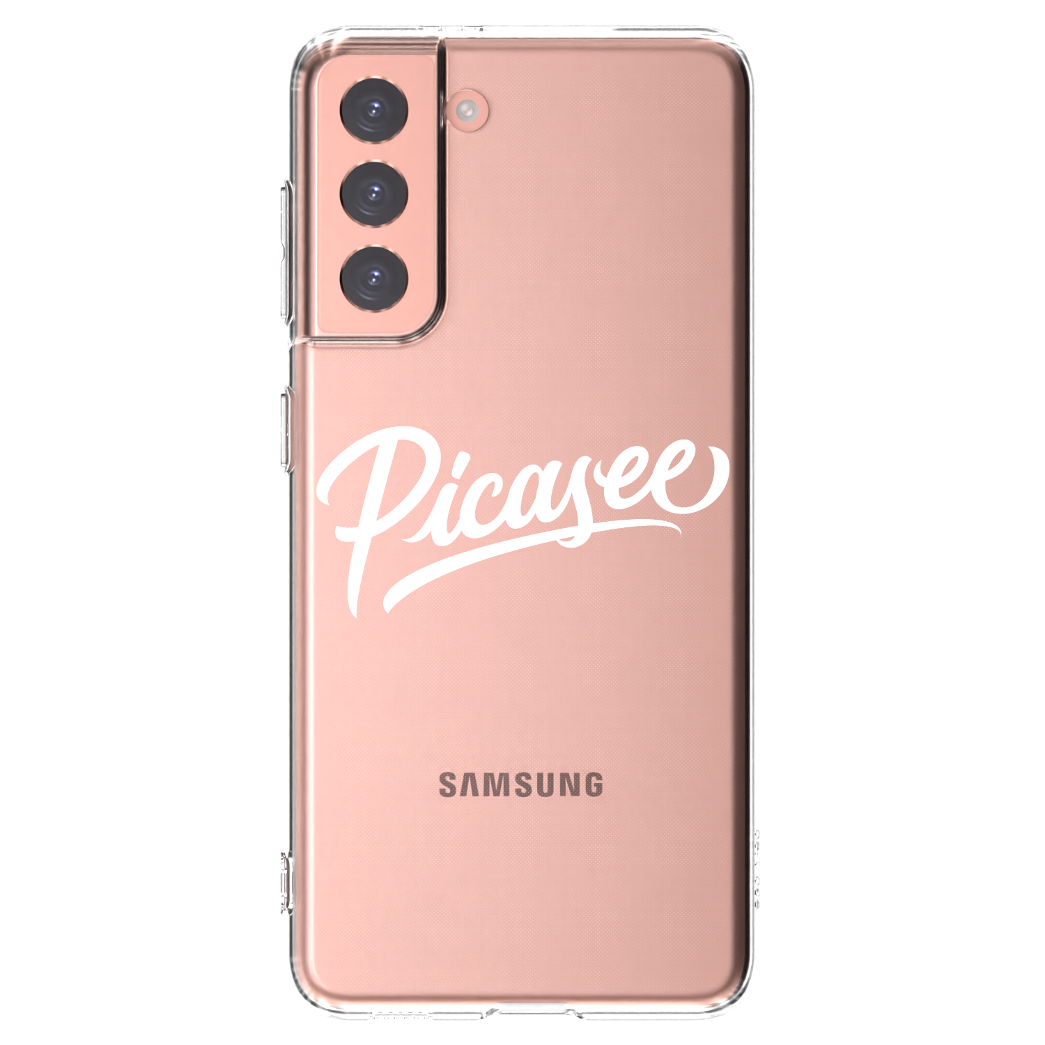 Picasee διαφανής θήκη σιλικόνης Samsung Galaxy S21 5G G991B - Picasee - old logo - white