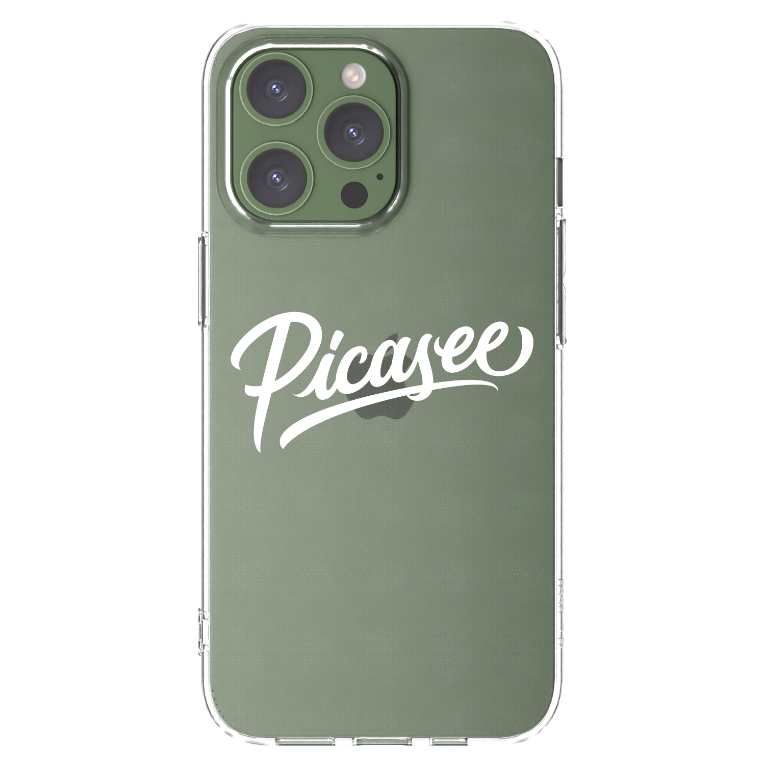 Picasee διαφανής θήκη σιλικόνης Apple iPhone 13 Pro - Picasee - old logo - white