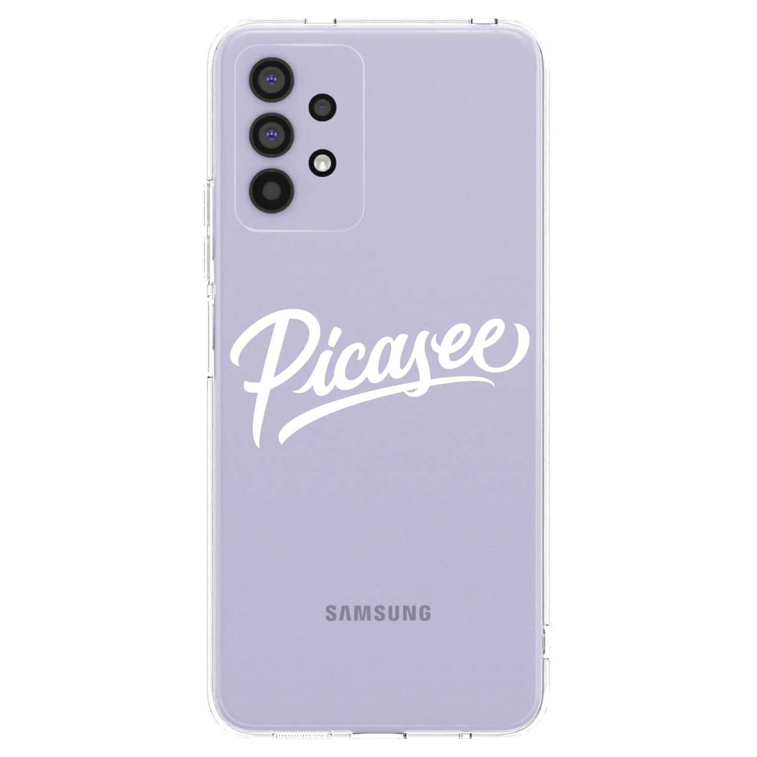Picasee διαφανής θήκη σιλικόνης Samsung Galaxy A32 4G SM-A325F - Picasee - old logo - white
