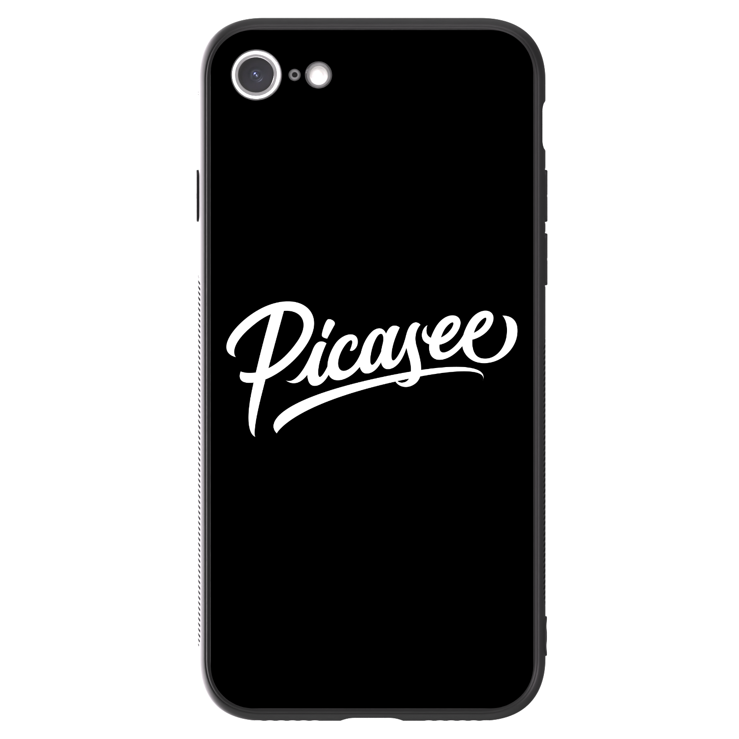 Picasee ULTIMATE CASE για Apple iPhone SE 2020 - Picasee - old logo - white