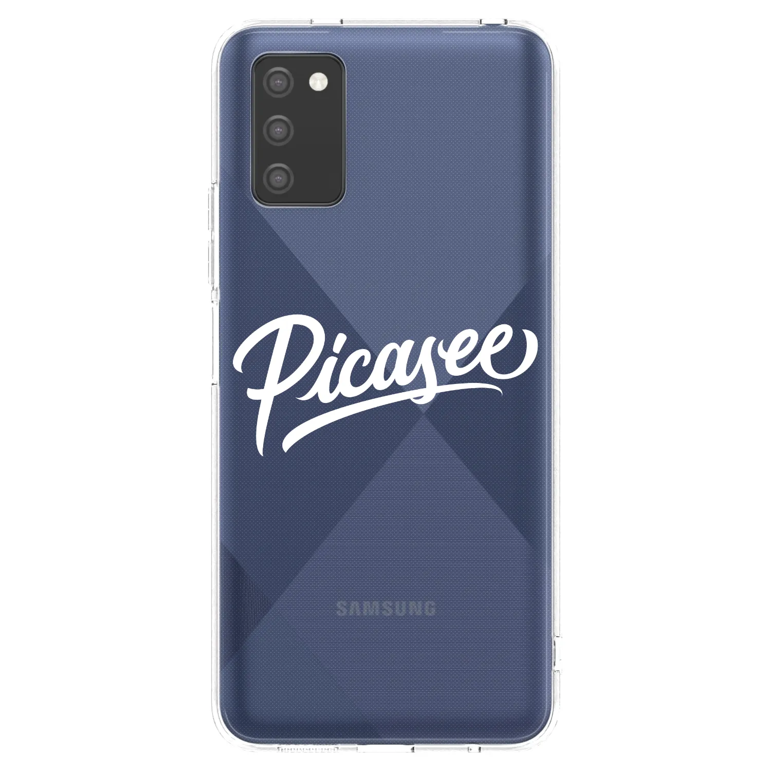 Picasee διαφανής θήκη σιλικόνης Samsung Galaxy A02s A025G - Picasee - old logo - white