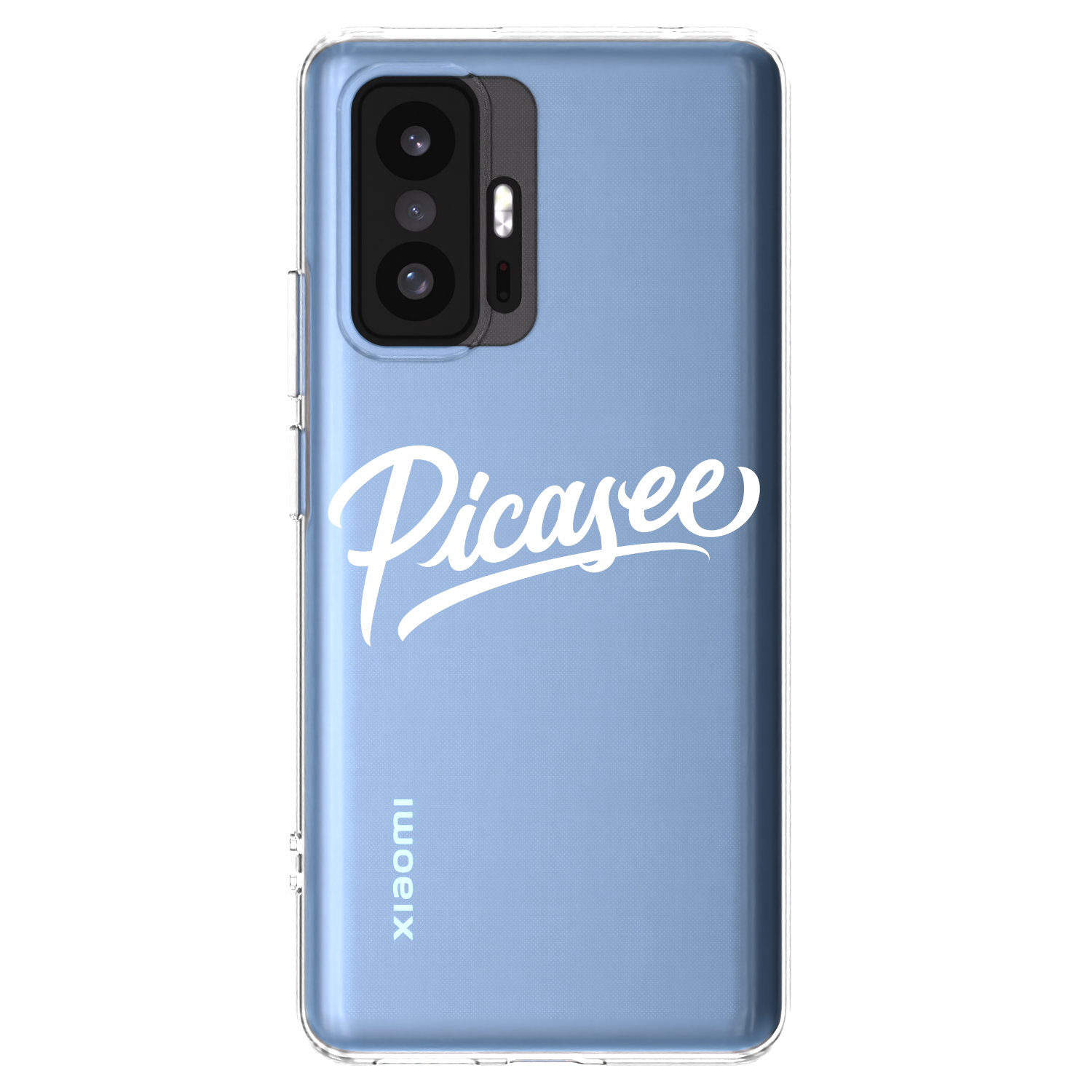 Picasee διαφανής θήκη σιλικόνης Xiaomi 11T Pro - Picasee - old logo - white