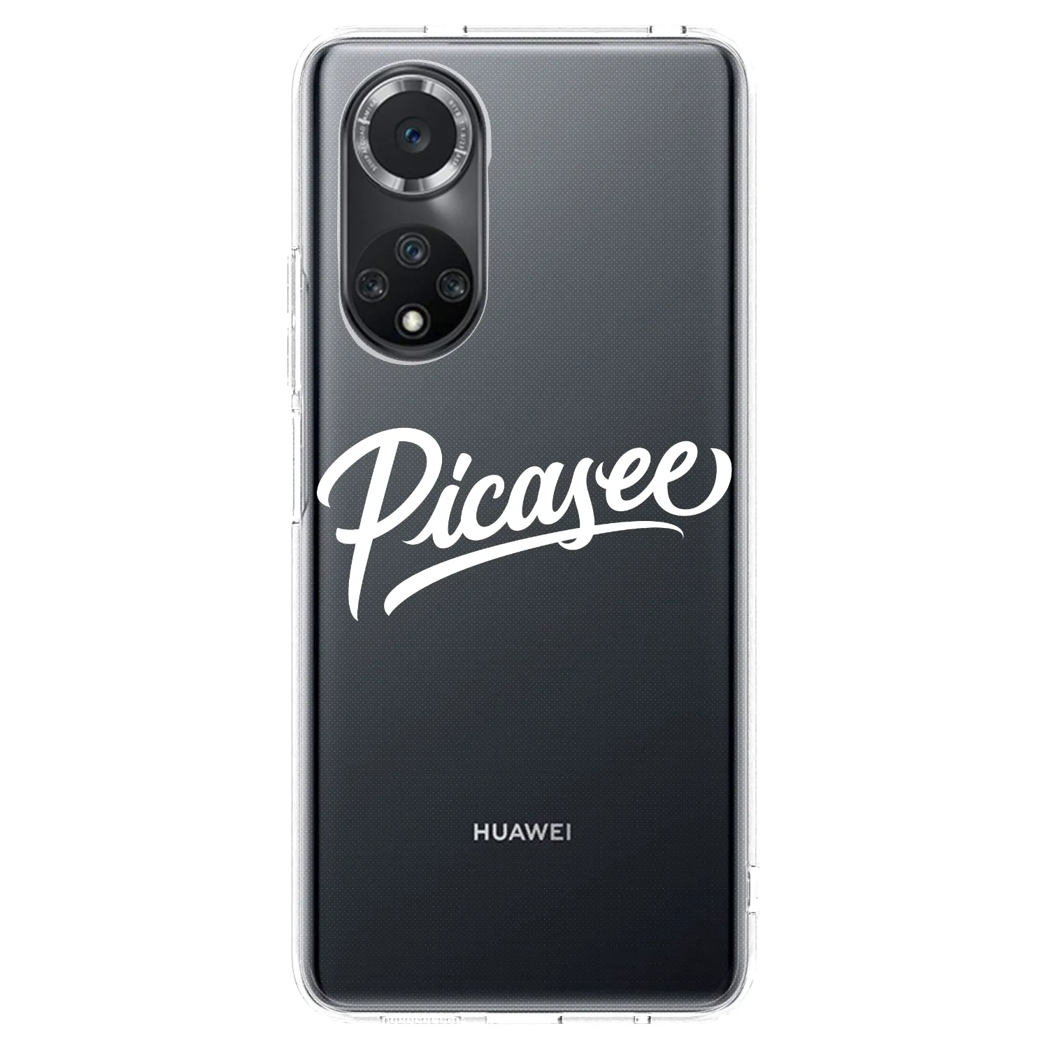 Picasee διαφανής θήκη σιλικόνης Huawei Nova 9 SE - Picasee - old logo - white