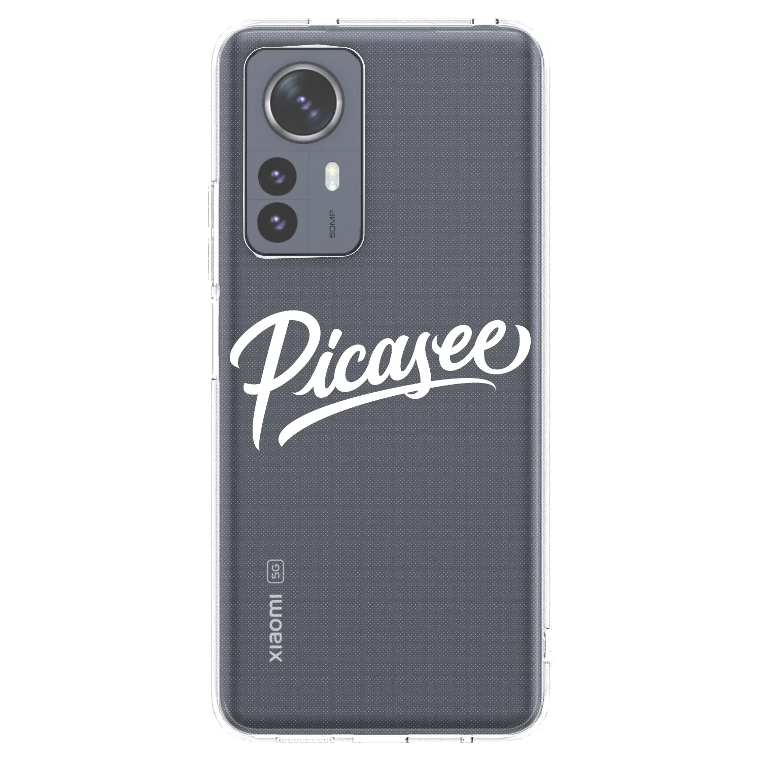 Picasee διαφανής θήκη σιλικόνης Xiaomi 12 Pro - Picasee - old logo - white