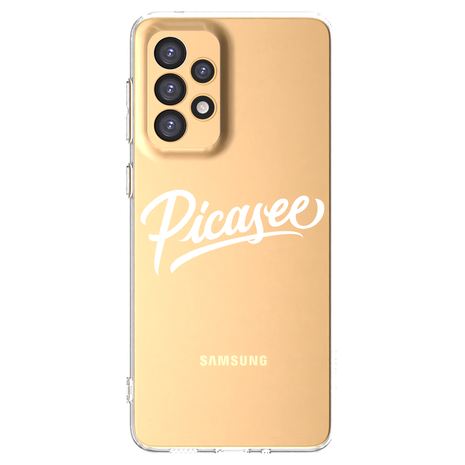 Picasee διαφανής θήκη σιλικόνης Samsung Galaxy A33 5G A336 - Picasee - old logo - white