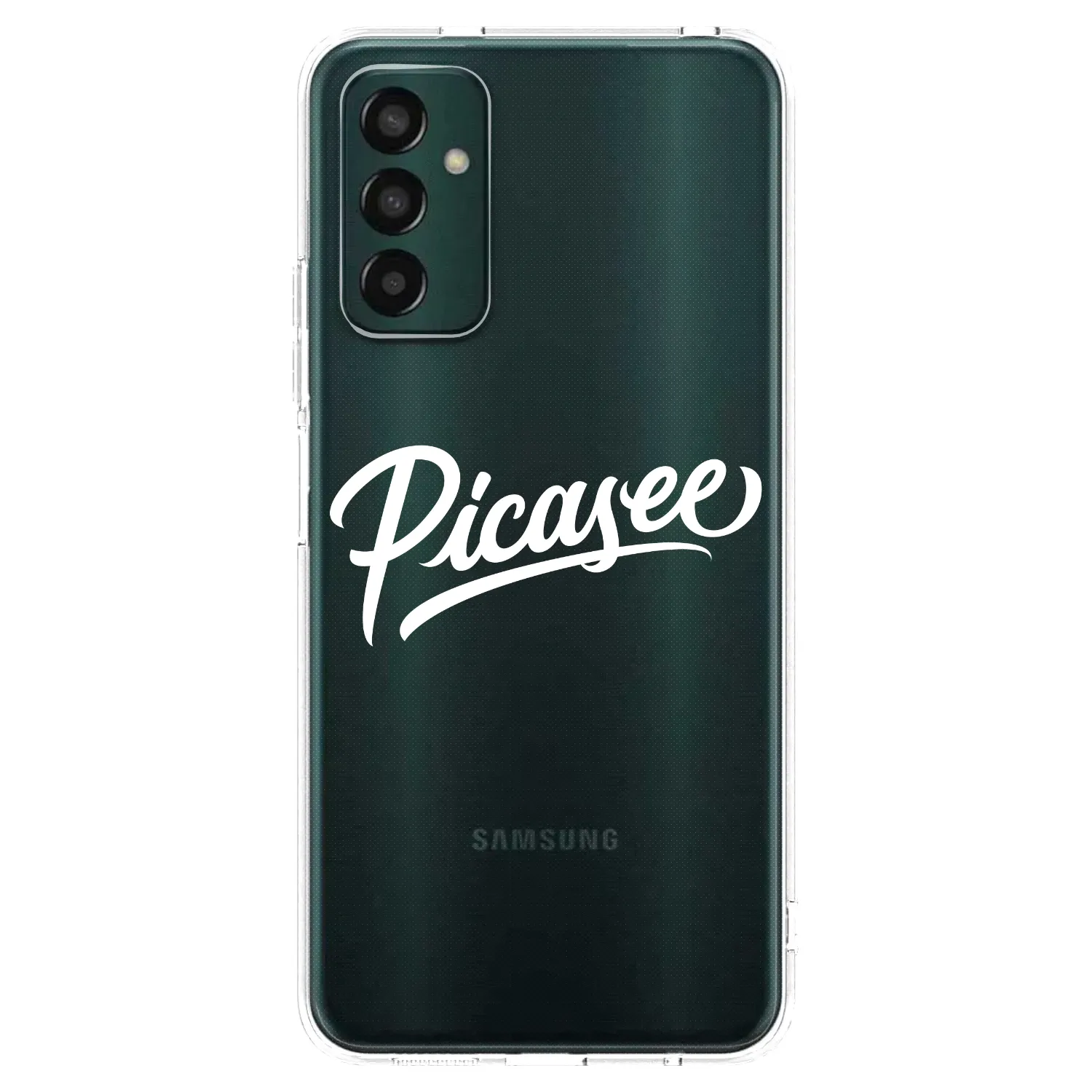 Picasee διαφανής θήκη σιλικόνης Samsung Galaxy M13 M135F - Picasee - old logo - white
