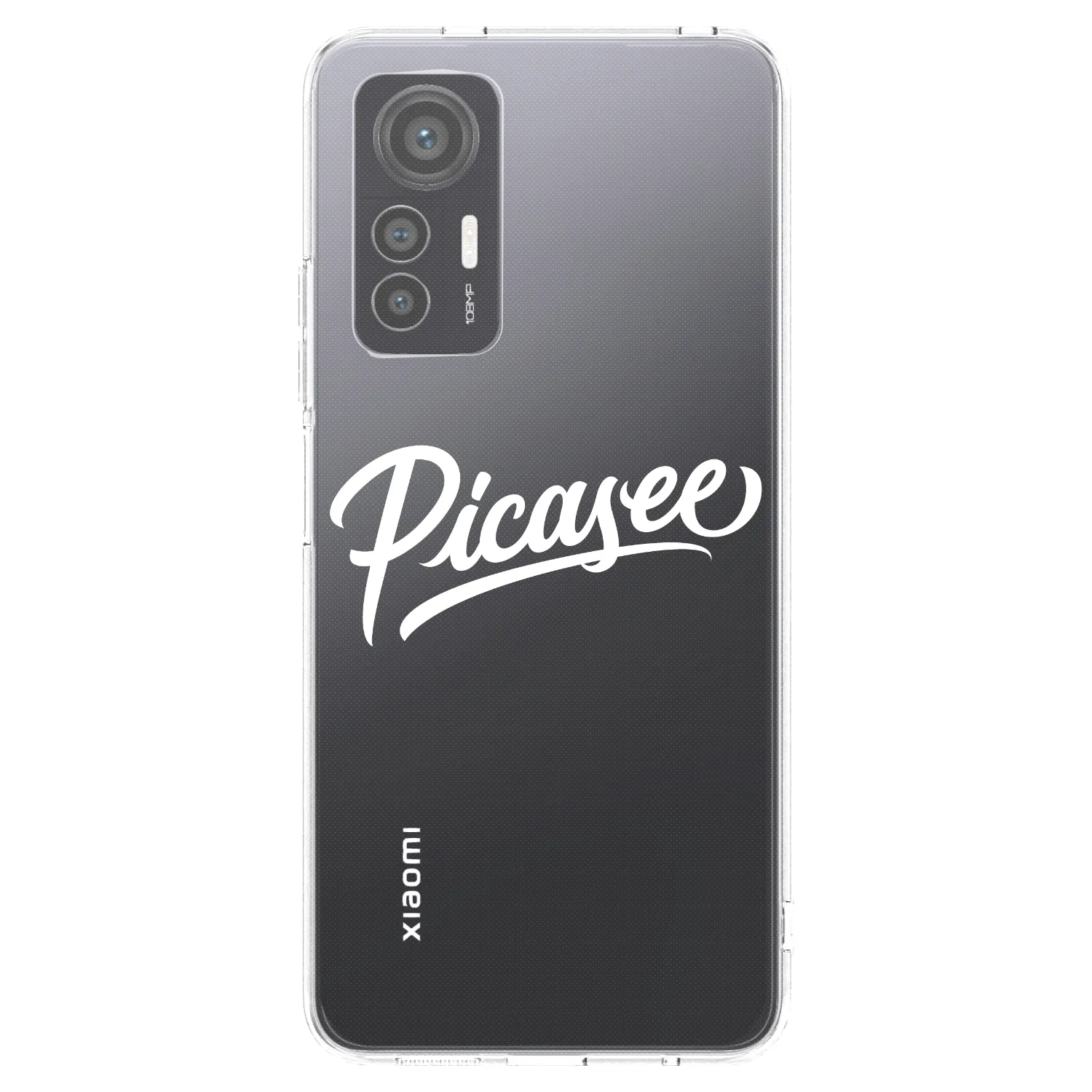 Picasee διαφανής θήκη σιλικόνης Xiaomi 12 Lite - Picasee - old logo - white