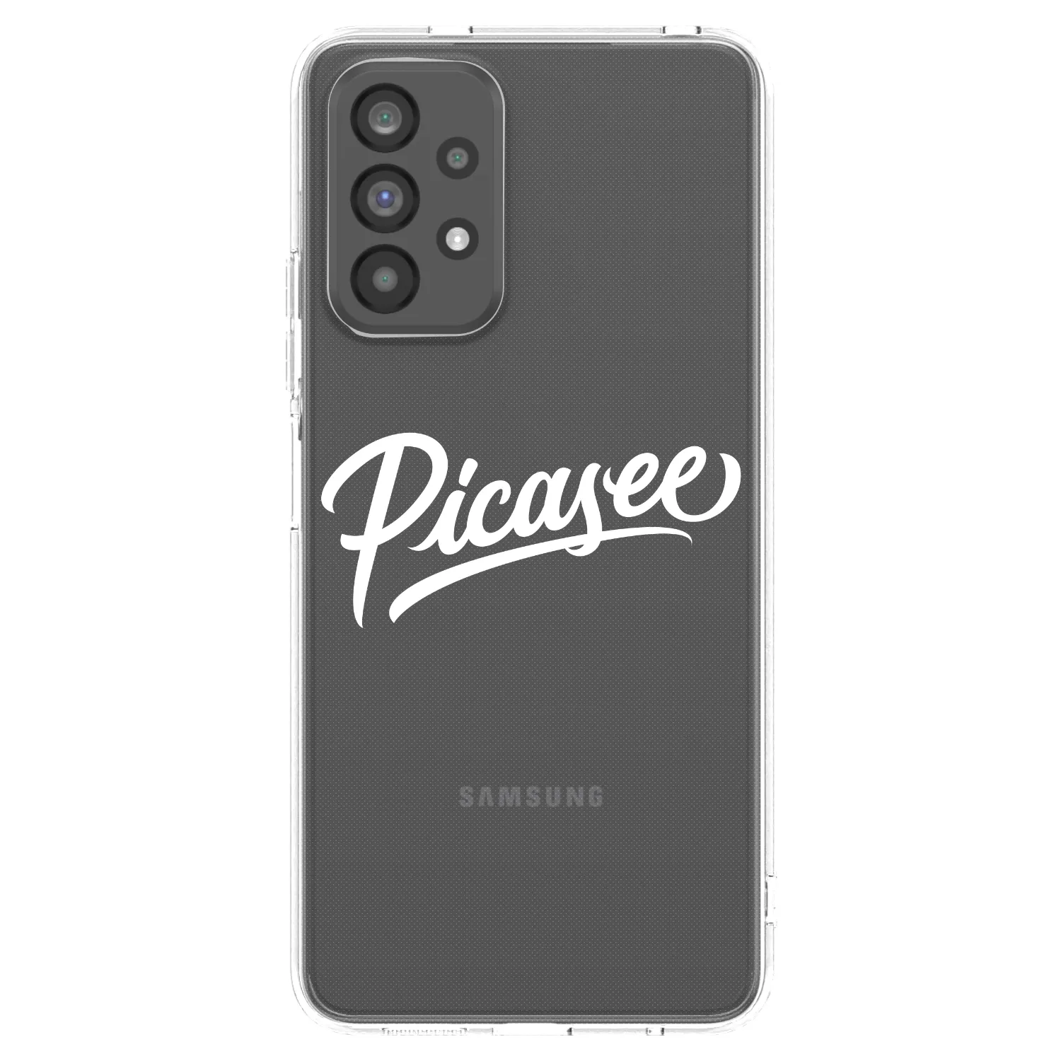 Picasee διαφανής θήκη σιλικόνης Samsung Galaxy A73 5G - Picasee - old logo - white