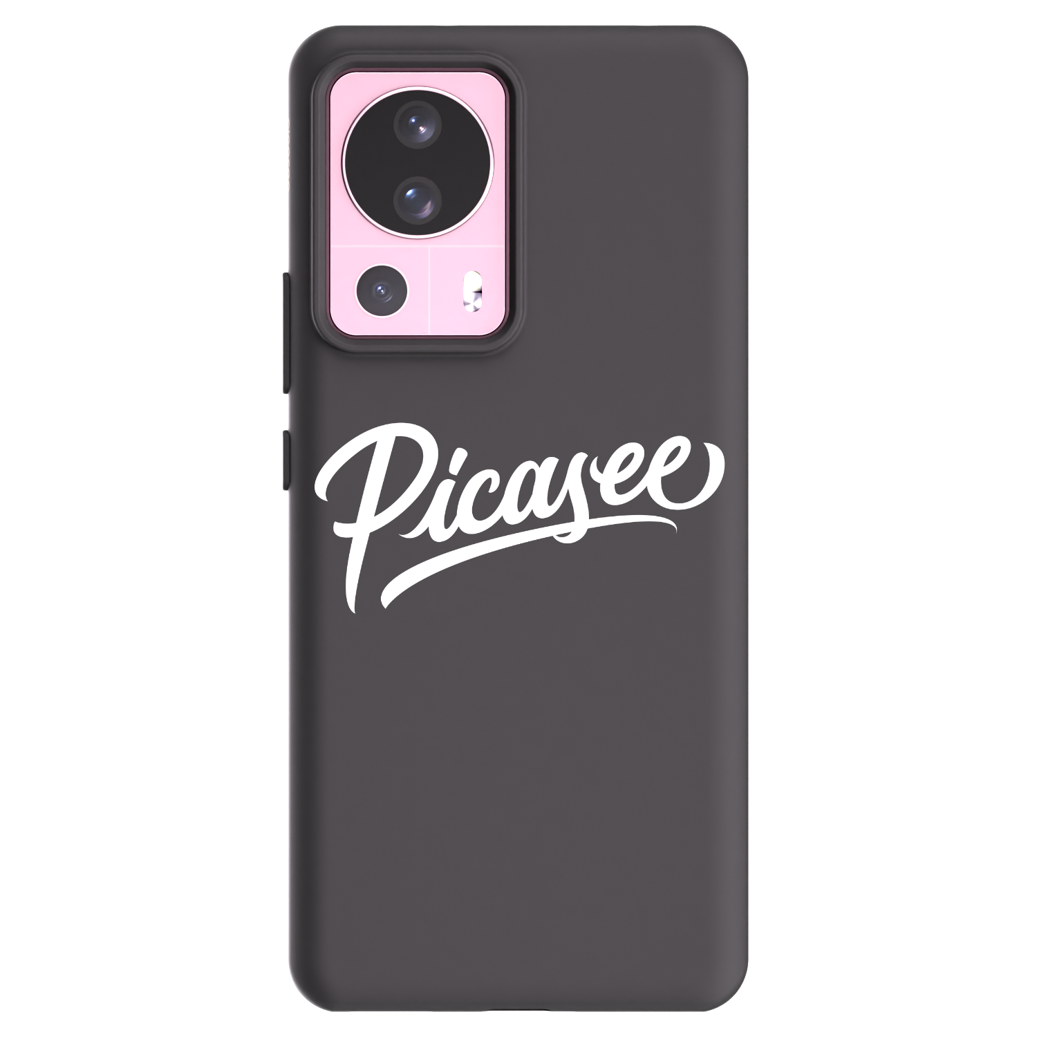 Picasee Μαύρη θήκη σιλικόνης για Xiaomi 13 Lite - Picasee - old logo - white