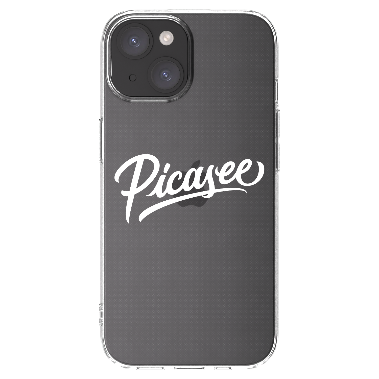 Picasee διαφανής θήκη σιλικόνης Apple iPhone 15 - Picasee - old logo - white