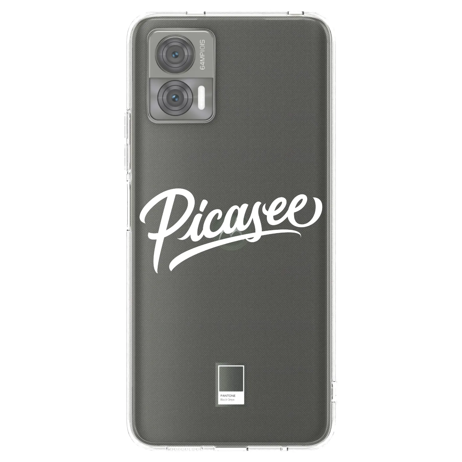 Picasee διαφανής θήκη σιλικόνης Motorola Edge 30 Neo - Picasee - old logo - white