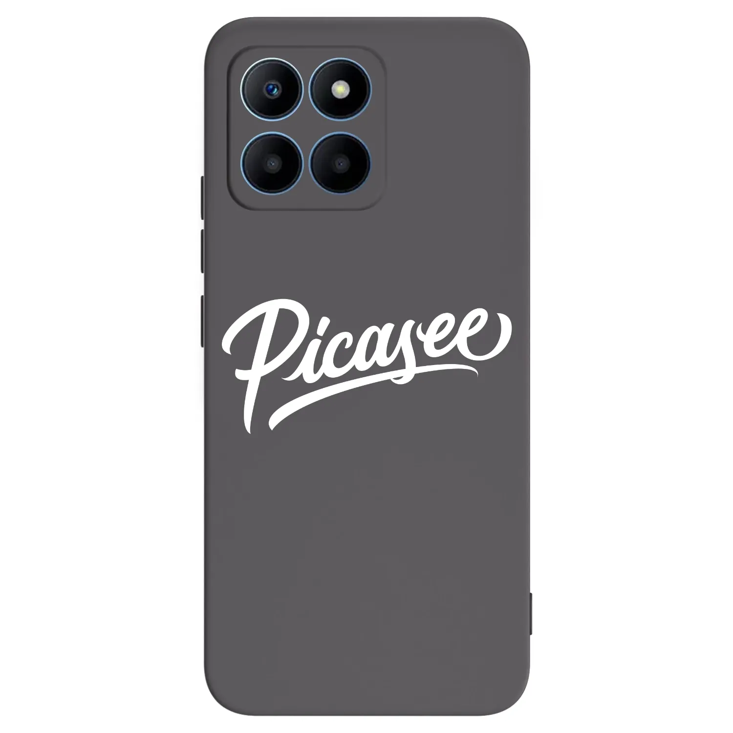Picasee Μαύρη θήκη σιλικόνης για Honor 70 Lite - Picasee - old logo - white