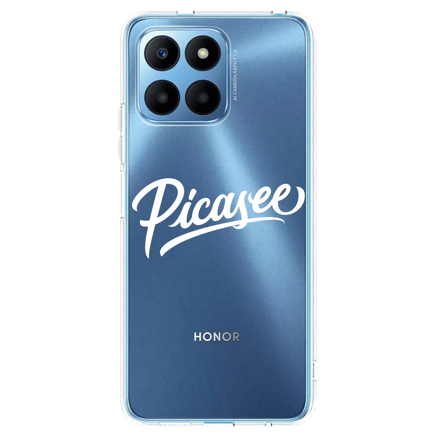 Picasee διαφανής θήκη σιλικόνης Honor 70 Lite - Picasee - old logo - white