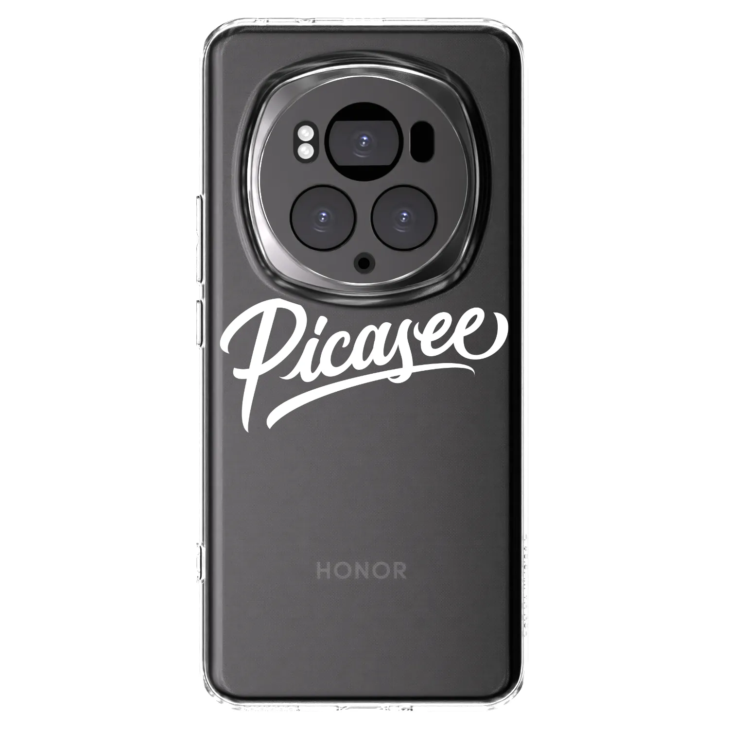 Picasee διαφανής θήκη σιλικόνης Honor Magic6 Pro - Picasee - old logo - white