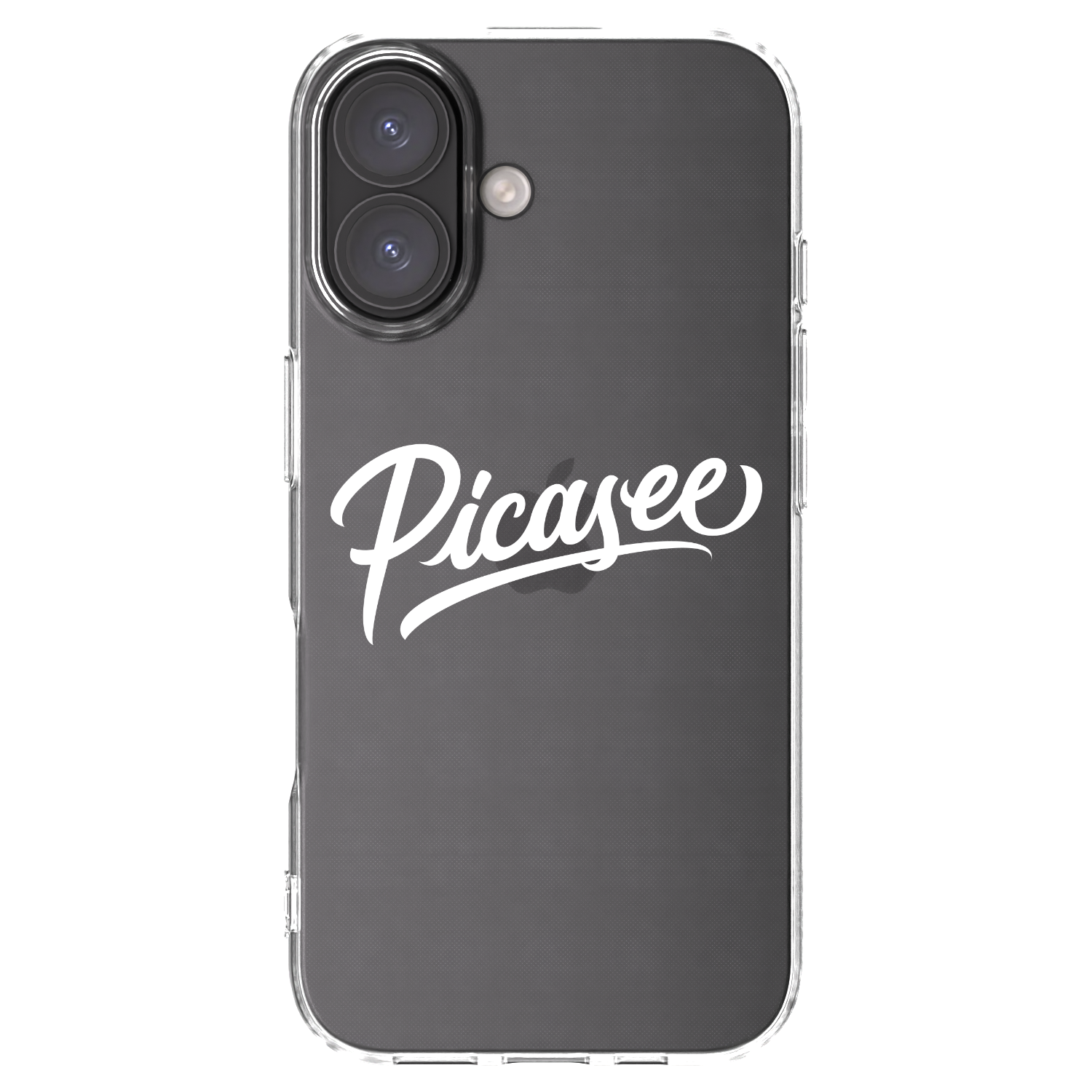 Picasee διαφανής θήκη σιλικόνης Apple iPhone 16 - Picasee - old logo - white