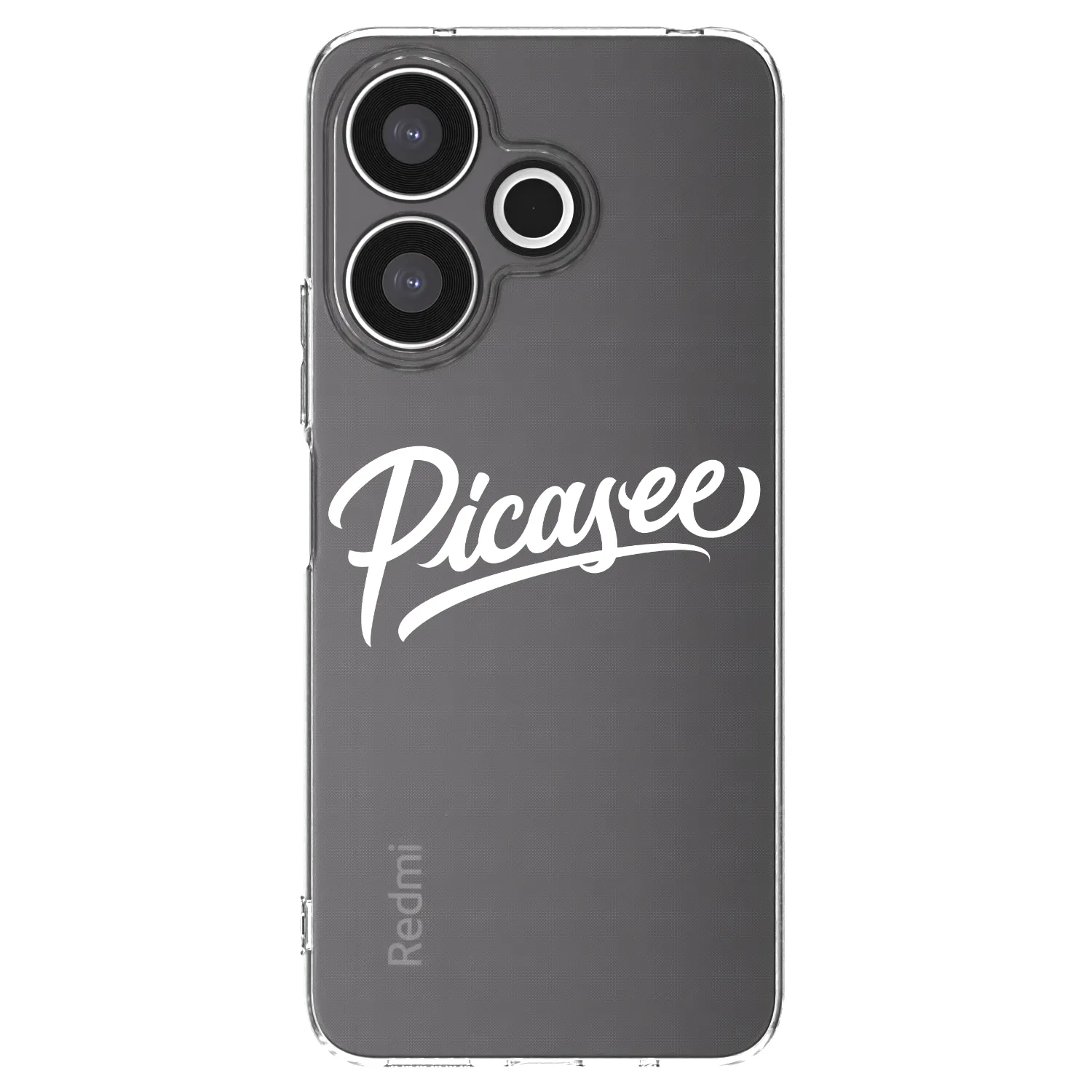 Picasee διαφανής θήκη σιλικόνης Xiaomi Redmi 13 4G - Picasee - old logo - white