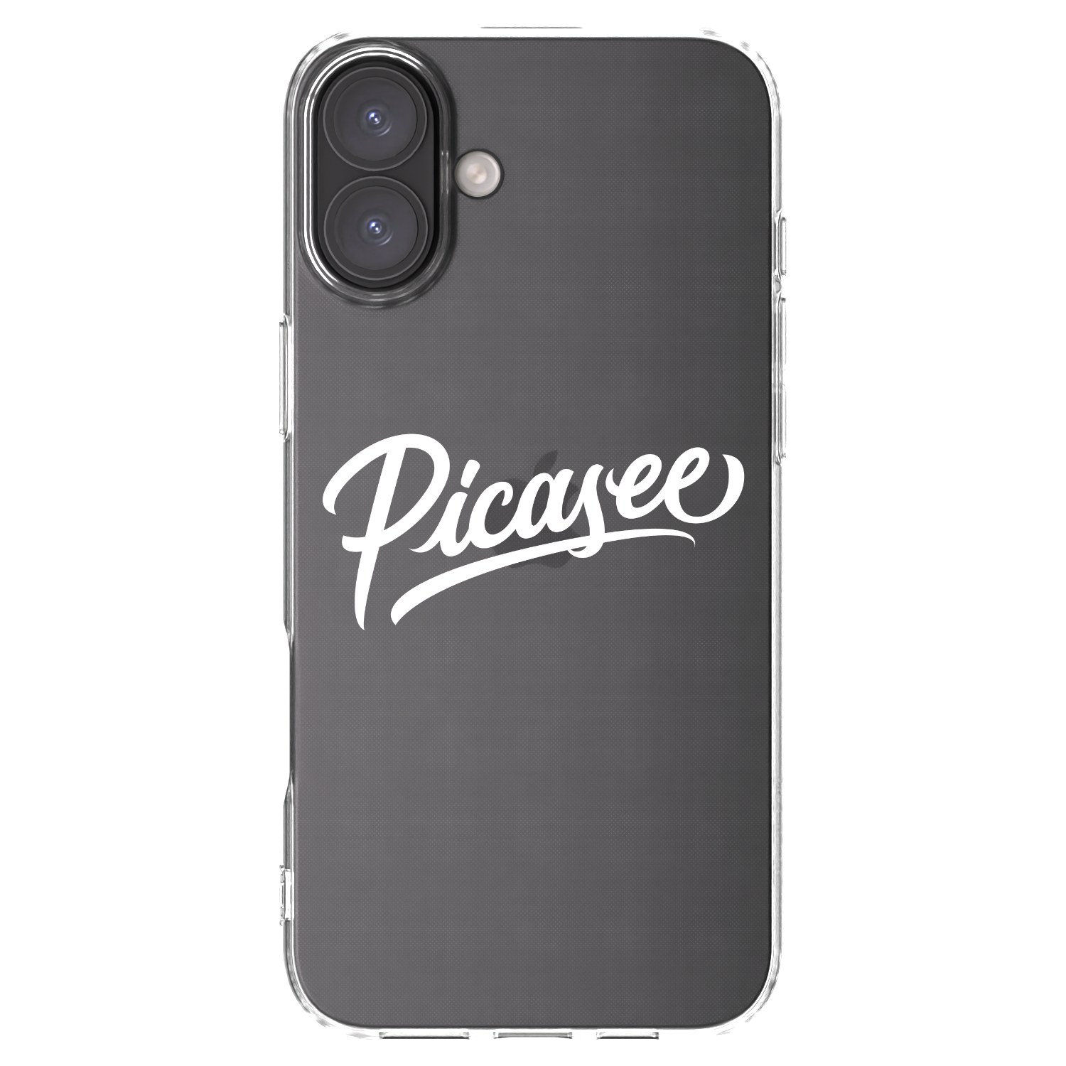 Picasee διαφανής θήκη σιλικόνης Apple iPhone 16 Plus - Picasee - old logo - white
