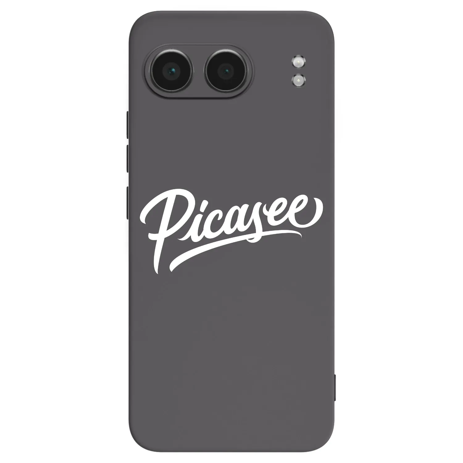 Picasee Μαύρη θήκη σιλικόνης για OnePlus Nord 4 - Picasee - old logo - white