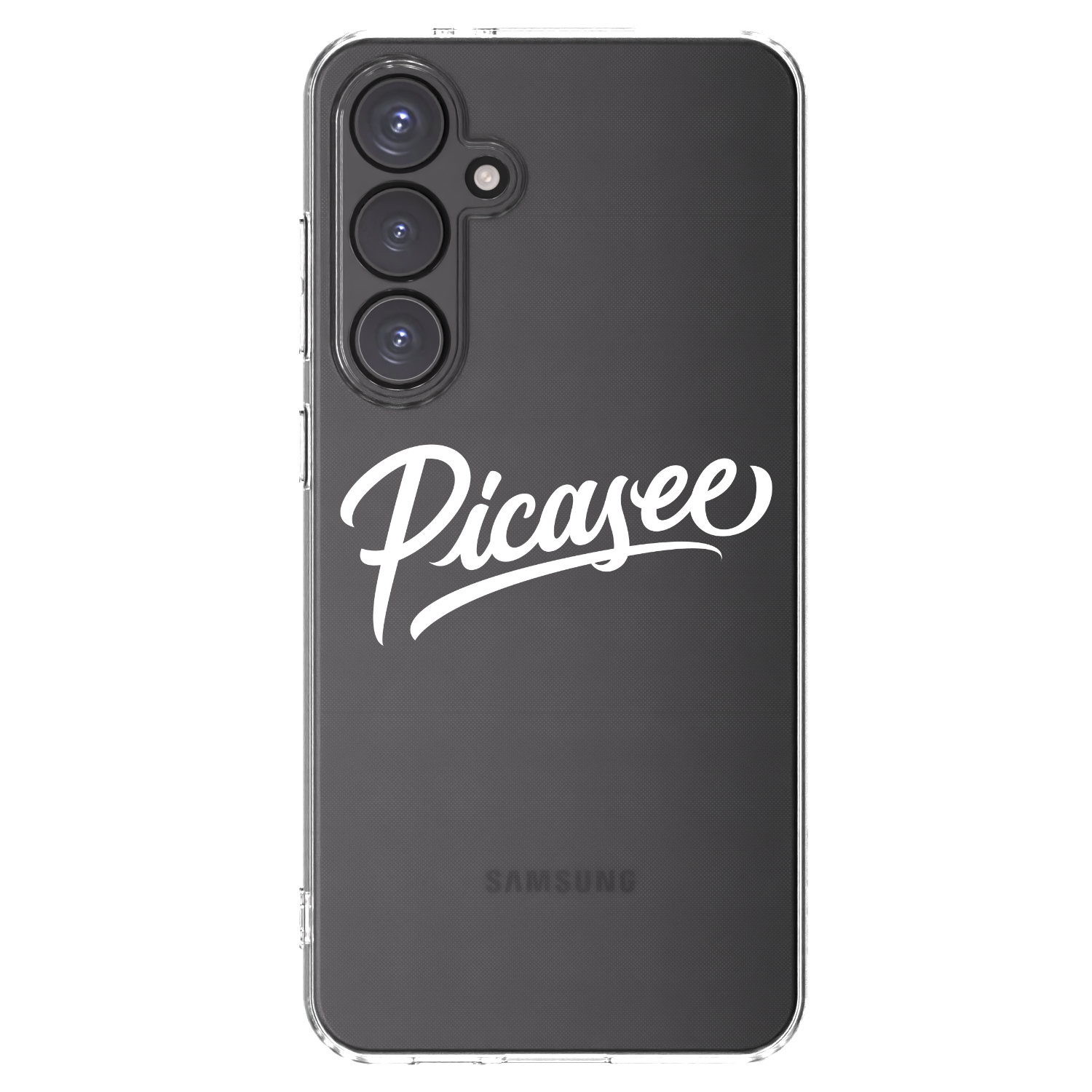 Picasee διαφανής θήκη σιλικόνης Samsung Galaxy S24 FE S721B - Picasee - old logo - white