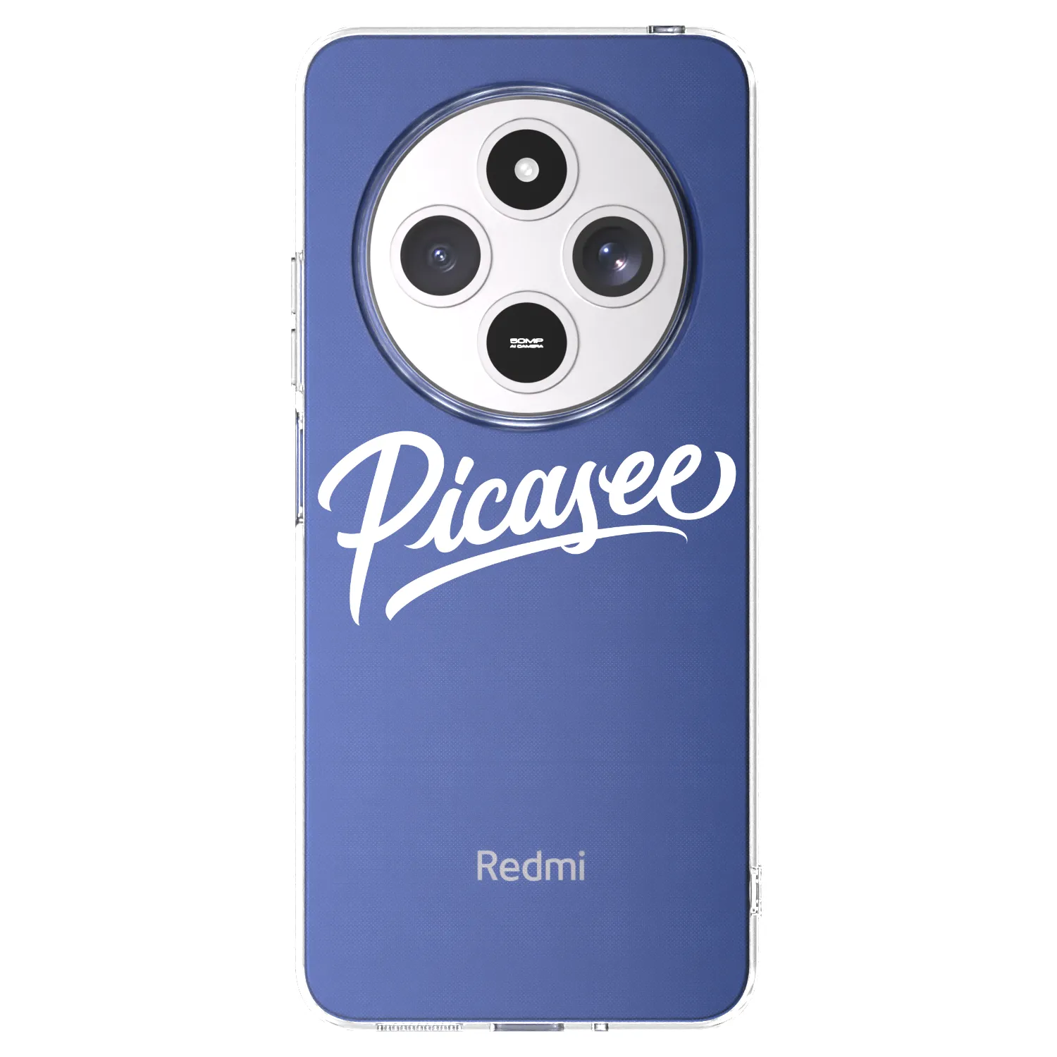 Picasee διαφανής θήκη σιλικόνης Xiaomi Redmi 14C - Picasee - old logo - white