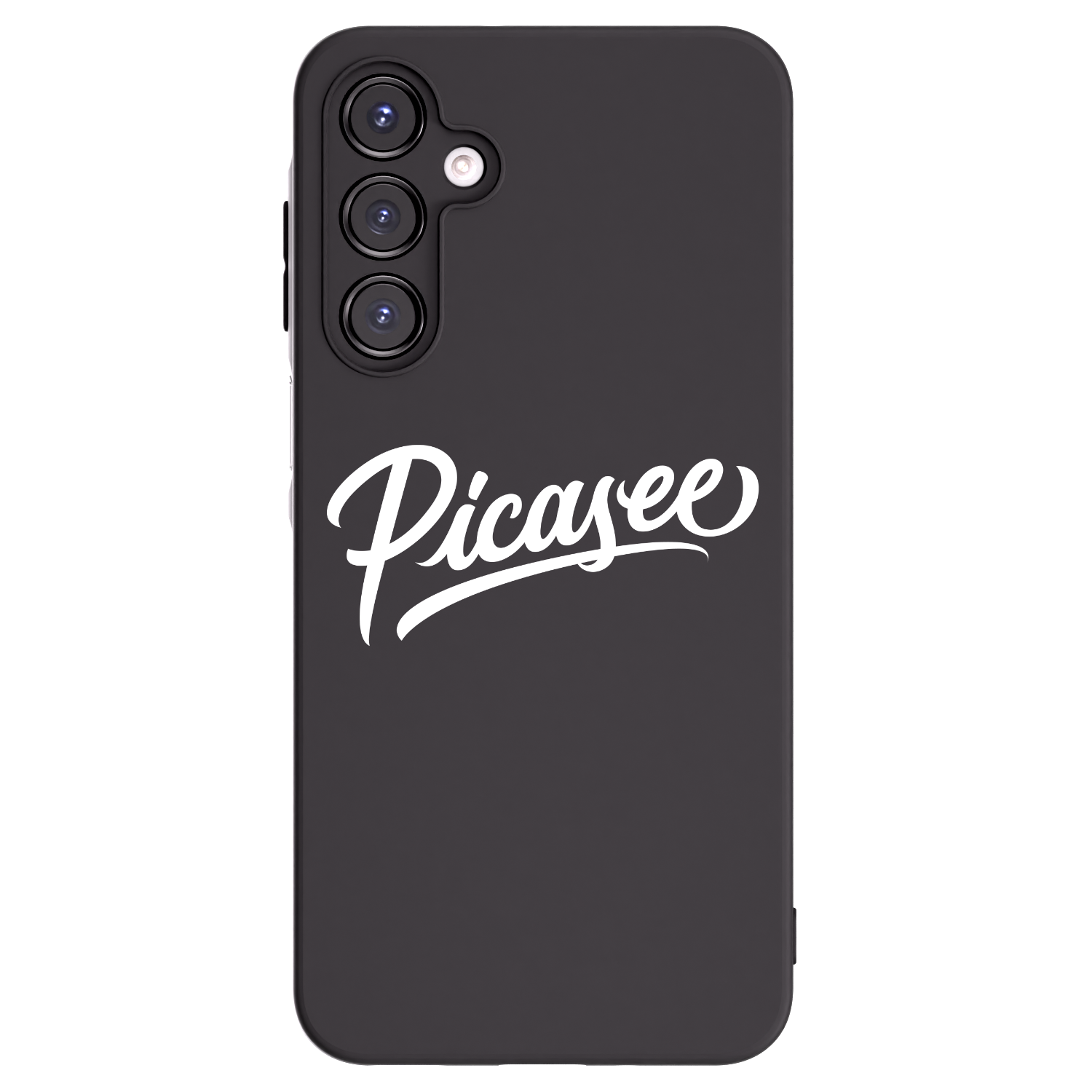 Picasee Μαύρη θήκη σιλικόνης για Samsung Galaxy A16 5G - Picasee - old logo - white