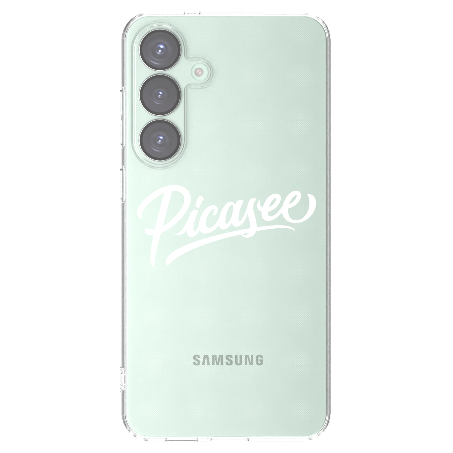 Picasee διαφανής θήκη σιλικόνης Samsung Galaxy S25+ 5G - Picasee - old logo - white