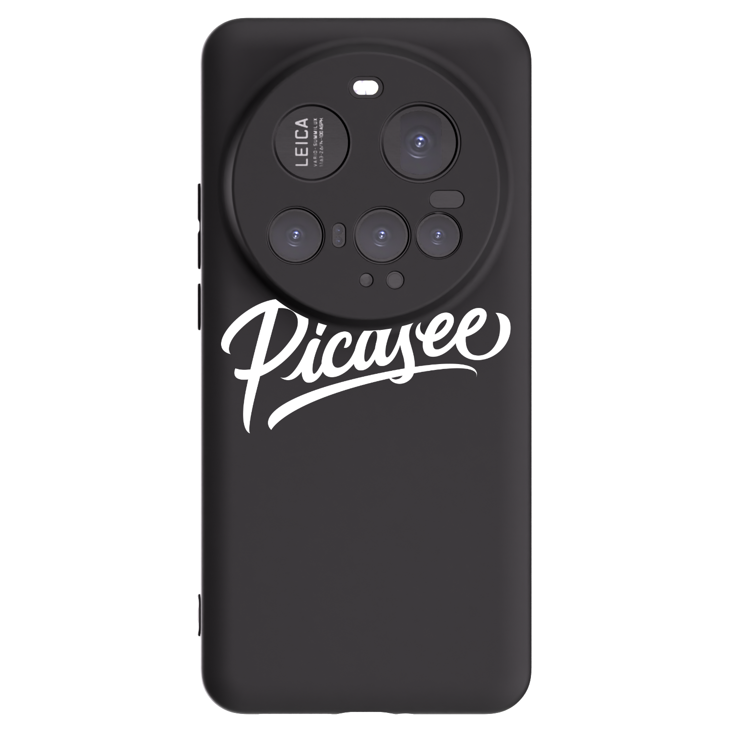 Picasee Μαύρη θήκη σιλικόνης για Xiaomi 15 Ultra - Picasee - old logo - white