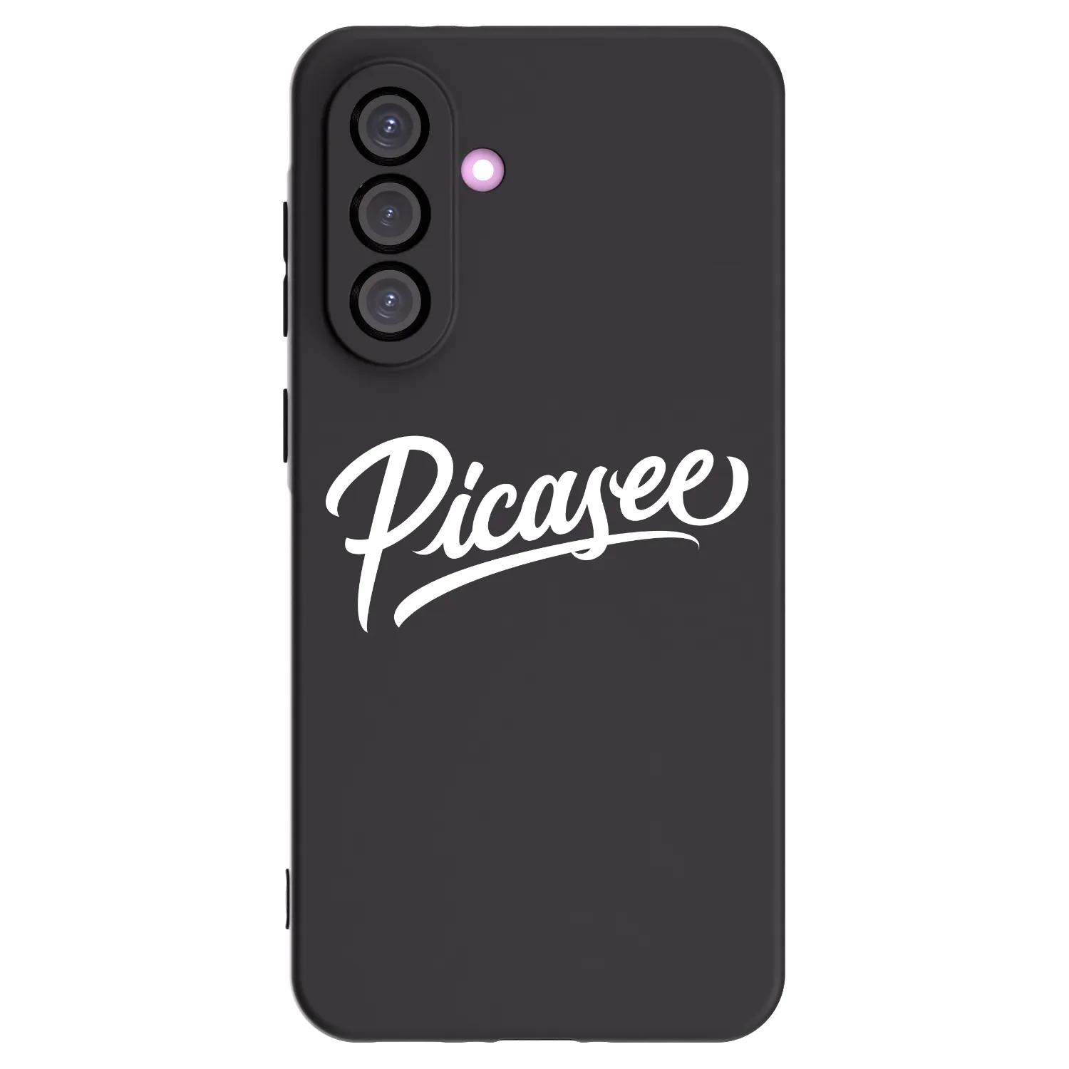 Picasee Μαύρη θήκη σιλικόνης για Samsung Galaxy A56 5G A566B - Picasee - old logo - white
