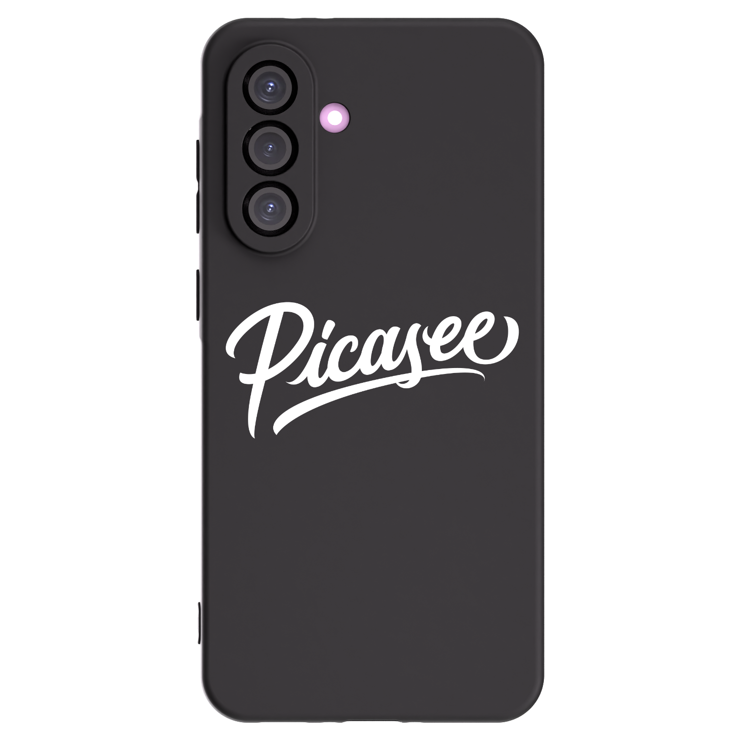 Picasee Μαύρη θήκη σιλικόνης για Samsung Galaxy A36 5G - Picasee - old logo - white