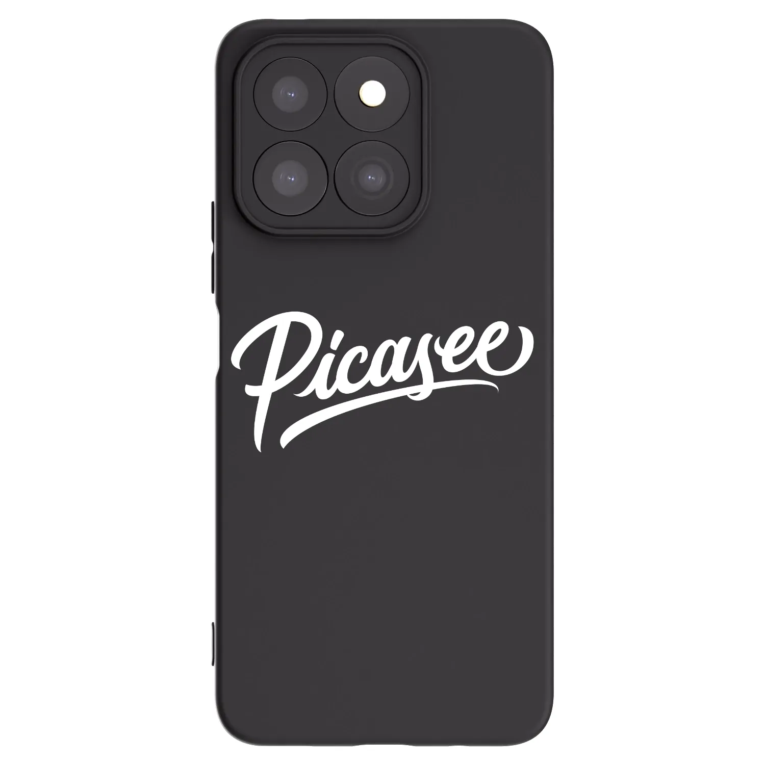 Picasee Μαύρη θήκη σιλικόνης για Honor X8c - Picasee - old logo - white