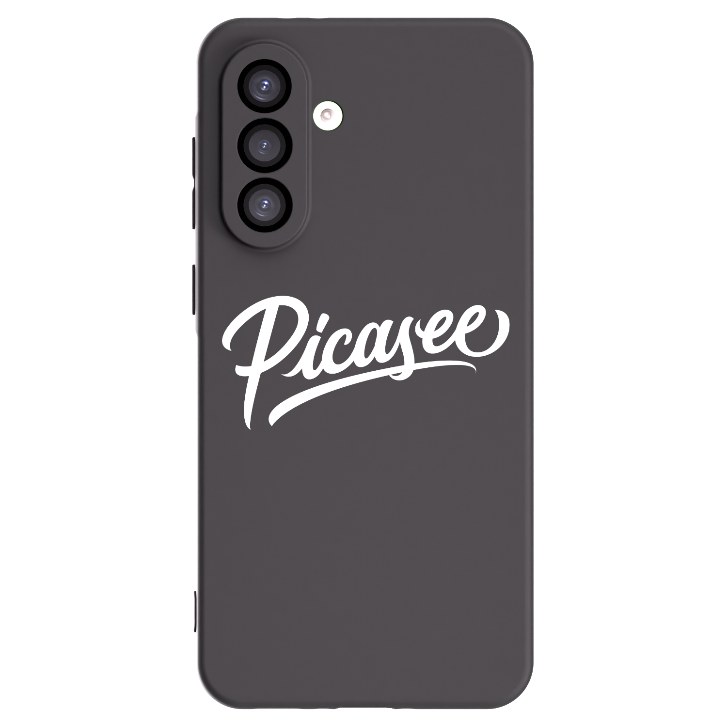Picasee Μαύρη θήκη σιλικόνης για Samsung Galaxy A26 5G A266B - Picasee - old logo - white