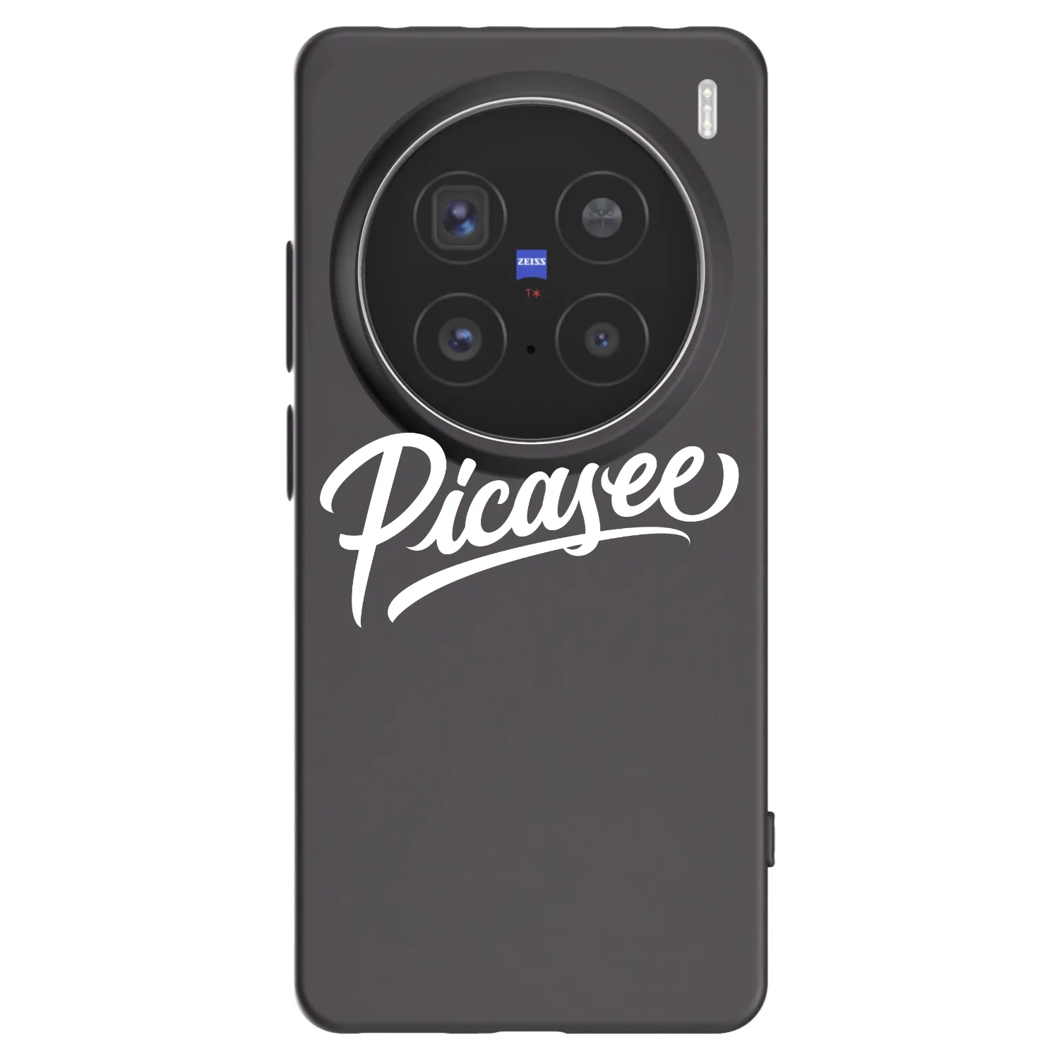 Picasee Μαύρη θήκη σιλικόνης για Vivo X200 Pro - Picasee - old logo - white