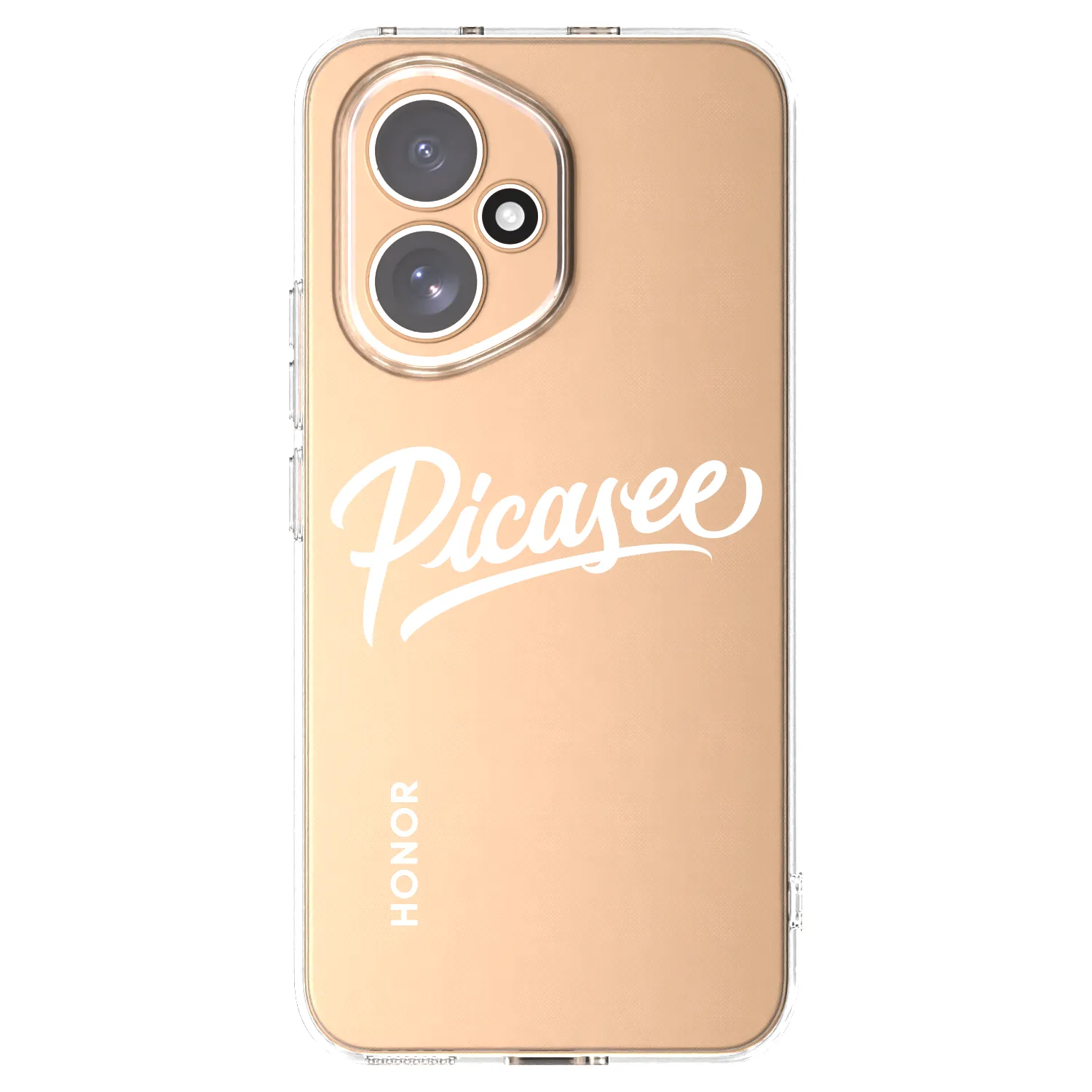 Picasee διαφανής θήκη σιλικόνης Honor 400 5G - Picasee - old logo - white