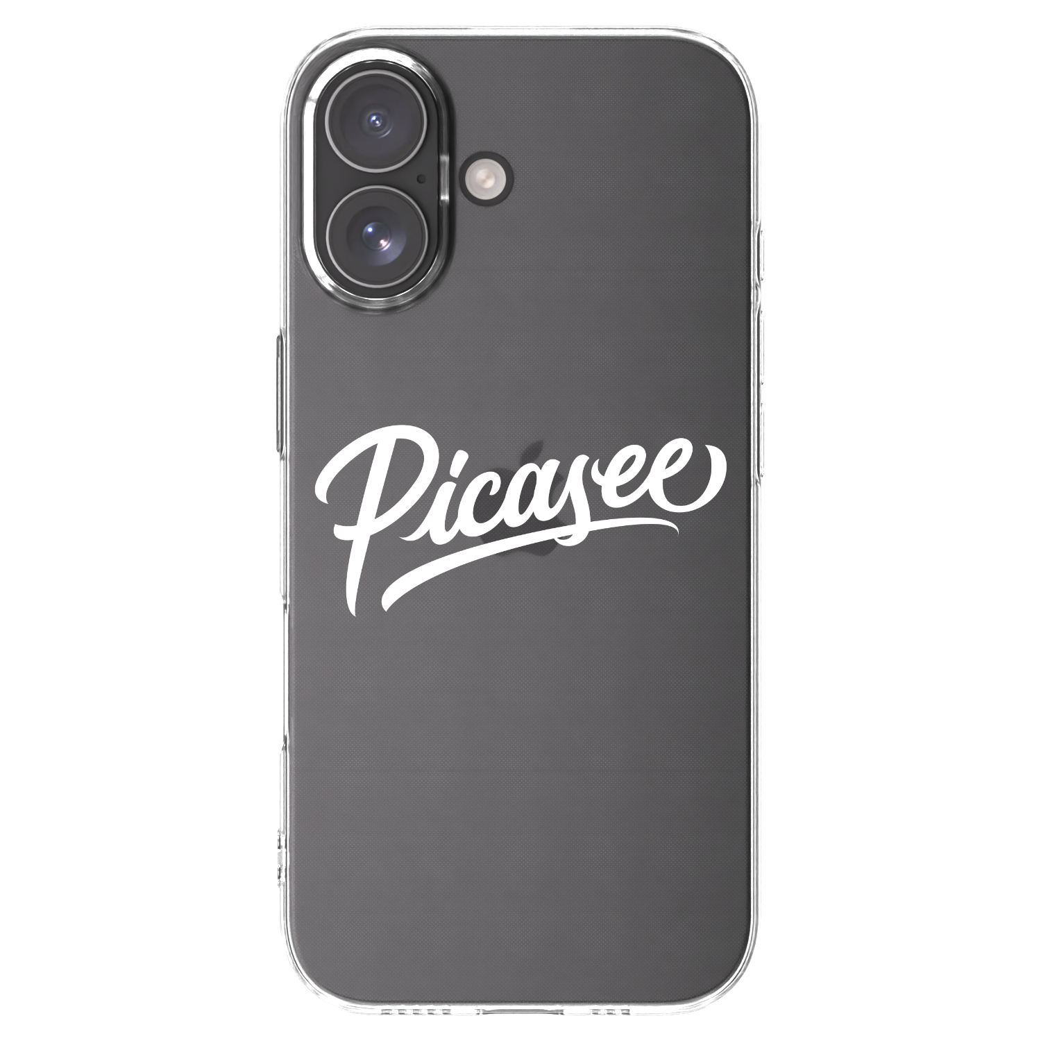 Picasee διαφανής θήκη σιλικόνης Apple iPhone 17 - Picasee - old logo - white